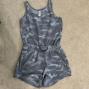 Girls camo Athleta Romper